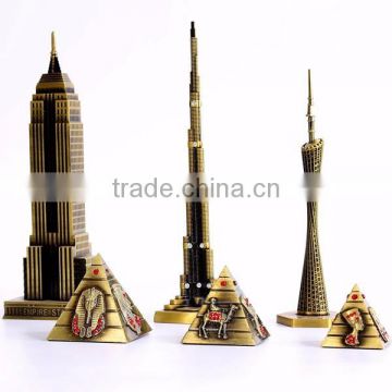 Wholesale custom resin famous buildings scale architectural models