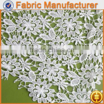 cicheng textile Champagne chemical lace fabric bridal lace fabric