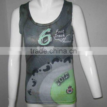 Newest Coolmax Sublimated running singlet