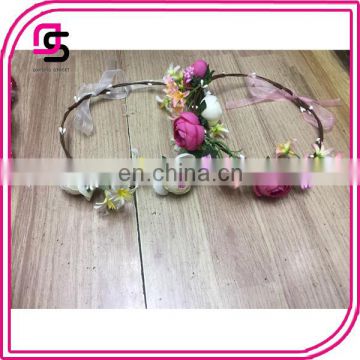 2017 fahsion hair accessories cute popular flower clip