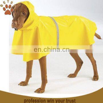 dog hooded raincoat