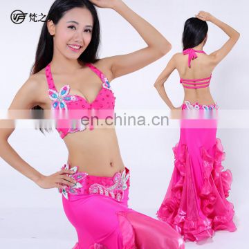 Adult size professional performance belly dance costumes outfit