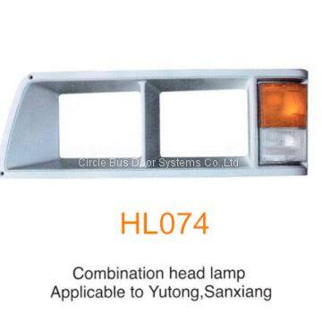 Yutong bus head lamp,bus front light(HL074)