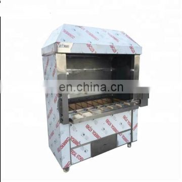 Industrial automatic rotating chicken grill equipment