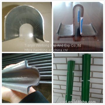 Cable protection pipe/ HDG cable protection profile/cable steel profile