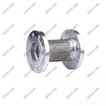 DN125 stainless steel 304 flange connection high pressure metal braided hose used in industry