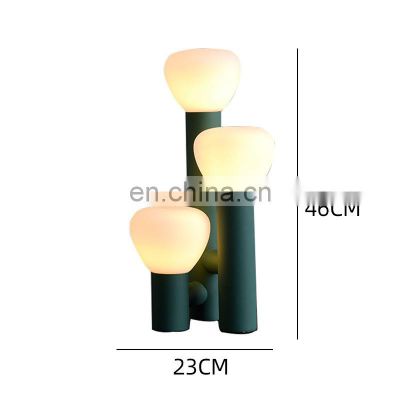 White Decorative Modern Table Lamps Bedroom Indoor Bedside Lamp For Hotel Home