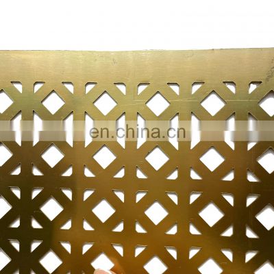 Perforated galvanized sheet for decoration perforated galvanized metal mesh