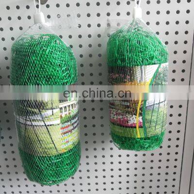 White PP knotless plant supporting net /Agricultural net Extruded Trellis Netting