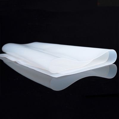0.5 1 2mm Good Elasticity Soft Touch Waterproof Transparent Silicone Rubber Sheet