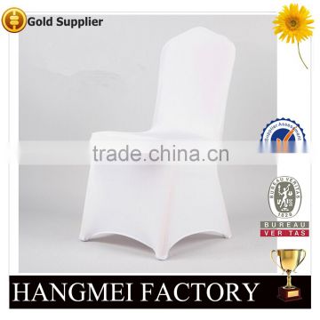 normal design spandex white chair cover