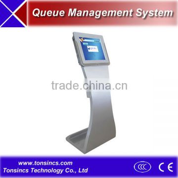 Multimedia Kiosk for Queuing/Booking/Management Solution/Server Management/Touchscreen kiosk