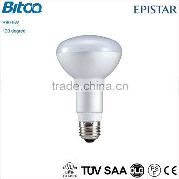 9W R80 led reflector E27/e26 led lamp 800lm