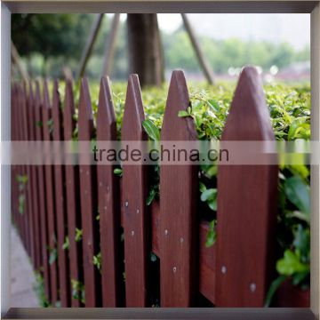 outdoor waterproof solid wood decorative fence panels