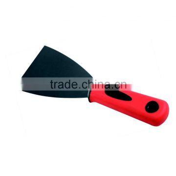 different size plastic putty knife with rubber handle