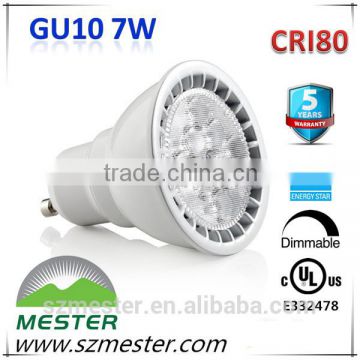 LED GU10 Lamp with 7W 520lm