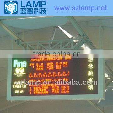 Lamp P8 SMD indoor full color LED message panel