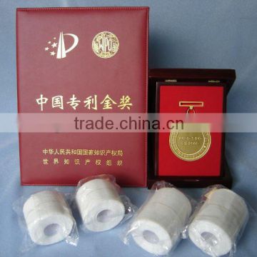 ( S )100% cotton material zinc oxide Heavy Elastic Adhesive Bandage 5cm*4.5m (with CE .ISO certificated)