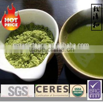 100% self-governed tea plantation Organic USDA No Additives Pigments green tea powder organic