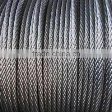 7x19 Stainless steel wire rope AISI316 grade factory for 18 years