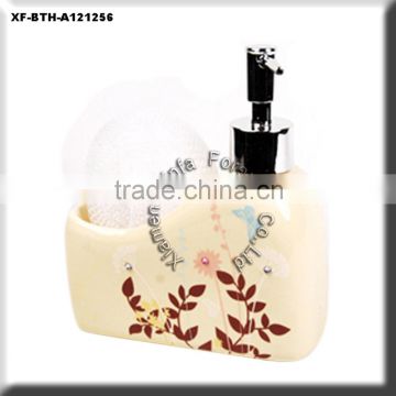 decorative ceramic hand sanitizer bottle for liquid soap