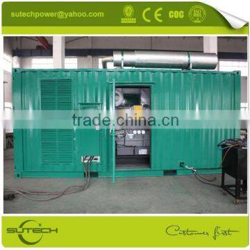 High quality 1500Kva silent diesel generator powered by Cummins KTA50-GS8 engine, Containerized type or Open type