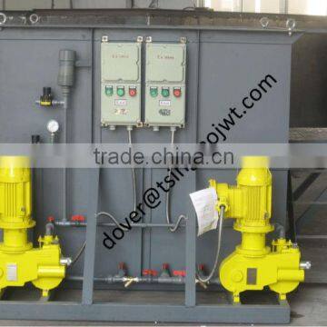 Agentia dosing machine for waste water treatment