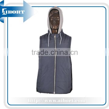 sleeveless zip hoody jacket wholesale