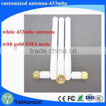 433MHz Rubber Rod Antenna 3.5dBi 50ohm 108mm High Gain