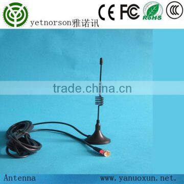 Yetnorson hot sale mini wifi 433Mhz dipole whip antenna with magnetic base