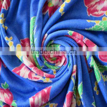 Reliable Chinese supplier knitted design fabric with poly spun