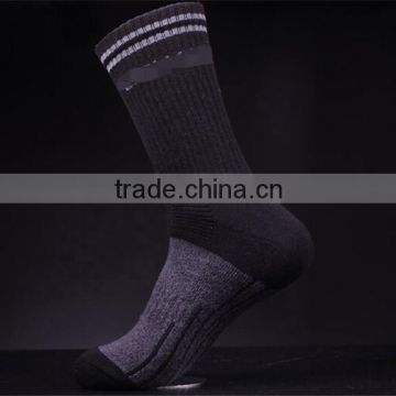 144N Needle Terry Machine Man Cotton Socks Simple Deisgn Men Basketball Sports Socks