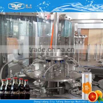 Energy saving 3 in 1 bubble drink filling plant