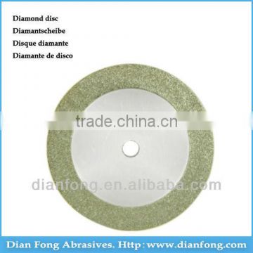 A19D15 19mm Flexible Miniature Solid Dental Edge Coated Diamond Disc Diamond Grinding Wheels