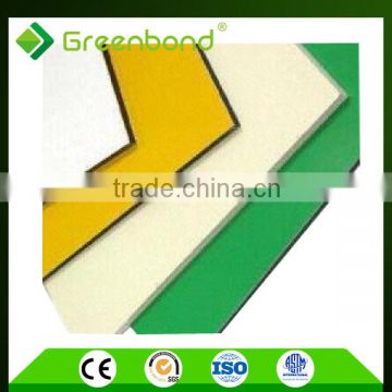 Greenbond waterproof signboard material aluminum composite panels