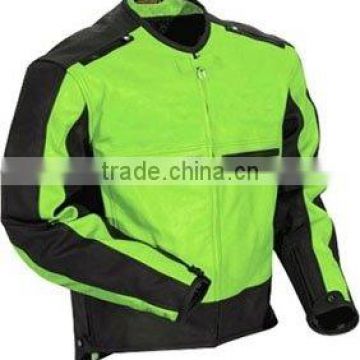 DL-1209 Leather Racing Jacket