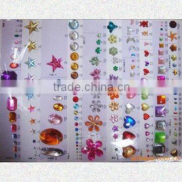 2011 rhinestone crystal sticker