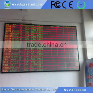 Popular best sell p10 indoor led display scrolling