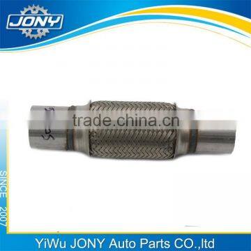 High quality double braided flexible exhaust/exhaust flexible hose/stainless flexible exhaust pipe