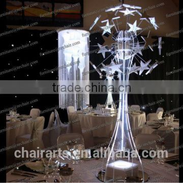 Shanghai wedding and event rental acrylic led centerpieces