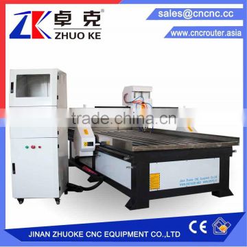 Discount Price 3D CNC Engraving Machine For Wood Aluminum ZKM-1325 With 200MM Z-Axis 3.2KW Water Cooling Spindle