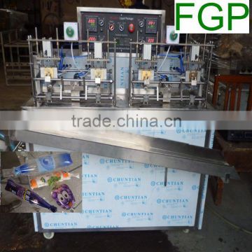 Shaped plastic bag liquid filling sealing machine Guangdong supplier factory price