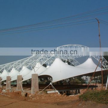 PVC tensile fabric architecture and membrane structure for canopy in Green House