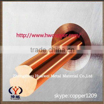 Trolley Wire Copper Deep Section