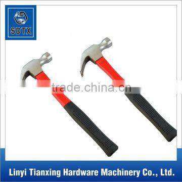 good quality of claw hammer with plastic handle -500g -201