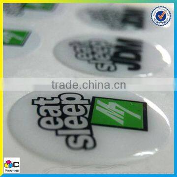 Custom printing 3D doming stickers epoxy cabochons