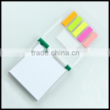 5 colors bars office & school gift memo pads sticky note glue with marker pen