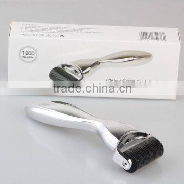 2015 private label products micro needle roller system DRS titanium derma roller 1200 needles for stretch mark skin nurse