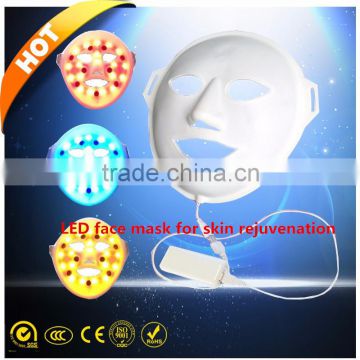 portable home use korea facial mask/face lifting LED mask led facial mask