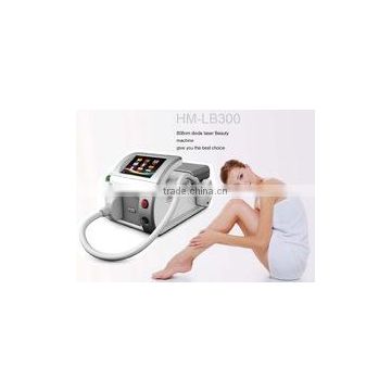 Professional portable Totally painless beauty equipment 808nm diode laser hair removal machine for sale